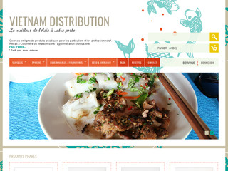 Vietnam distribution, boutique en ligne produits cuisine asiatique Vietnam distribution, boutique en ligne produit asiatique